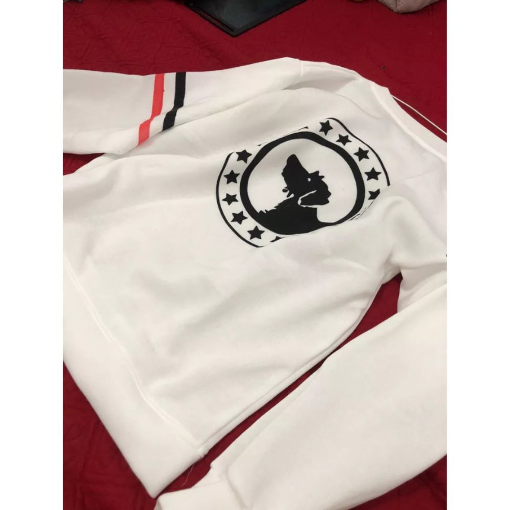 Women's Loose Sweater Sweatshirt Thick Cotton Fleece